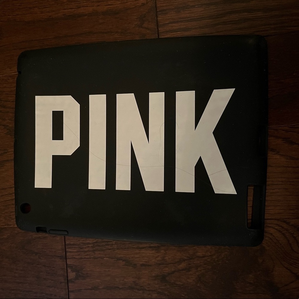 Black and White Victoria Secret PINK IPad 3 case
